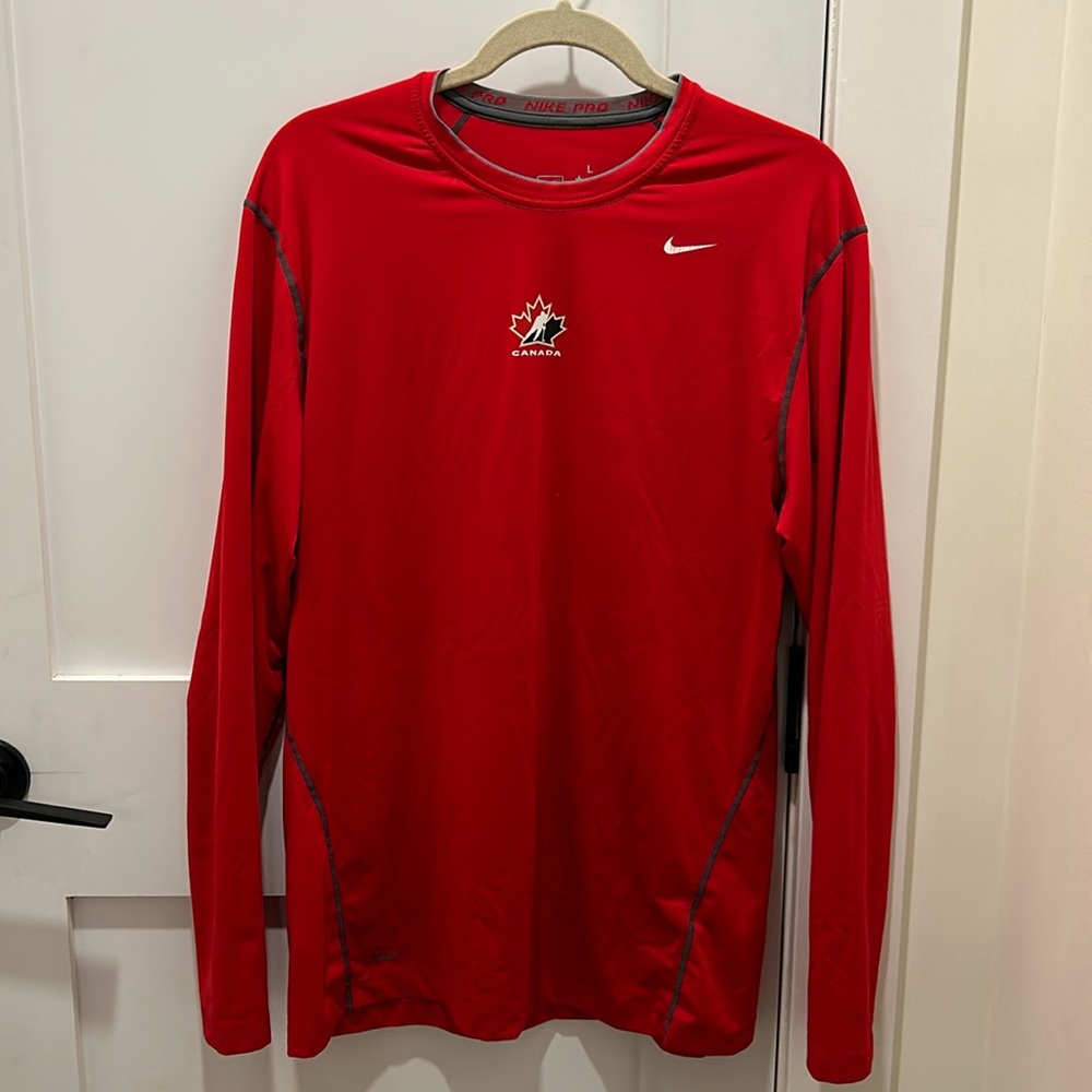 Team Canada Nike Fit Dry Longsleeve